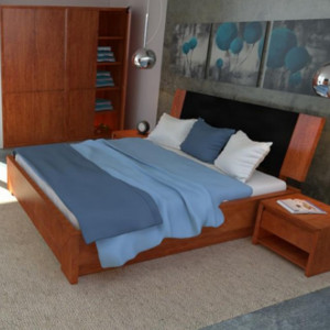 Łóżko Gotland Plus Ekodom drewniane