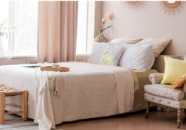 wysokość łóżka z materacem - sypialnia