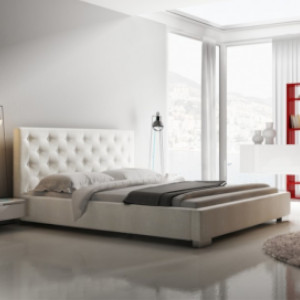 Łóżko Loft New Design tapicerowane