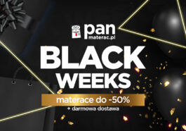 Promocje na Black Week w Pan Materac - Materace Black Friday w sklepie Pan Materac - rabaty do 50%