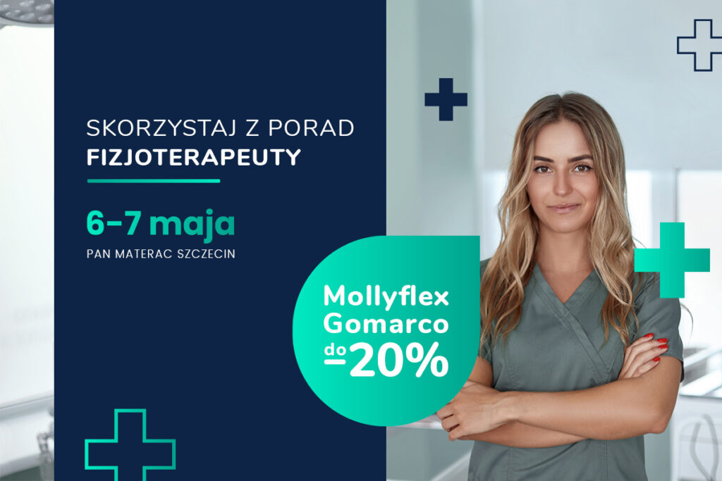 Konsultacje fizjoterapeuty i rabaty w salonie Pan Materac w Szczecinie