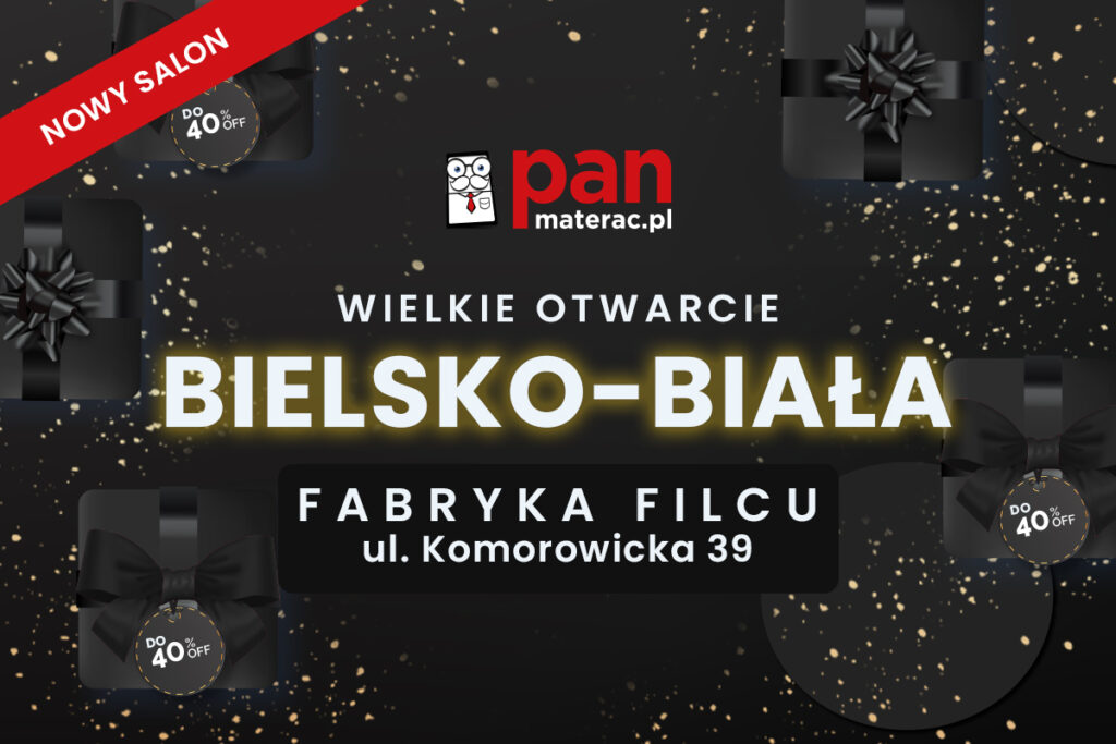 Otwarcie salonu Pan Materac w Bielsku-Białej