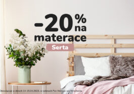 materace Serta taniej o 20% w salonach we Wrocławiu