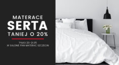 Promocja na materace Serta w salonie Pan Materac w Szczecinie