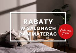 gratisy do materacy Magniflex w salonie Pan Materac w Galerii Homepark Franowo