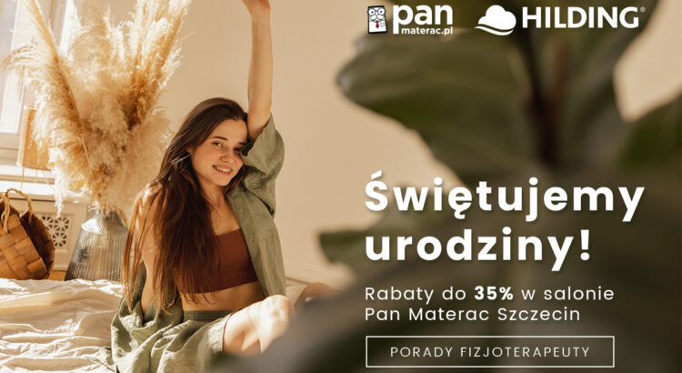 Urodziny salonu Pan Materac w Szczecinie