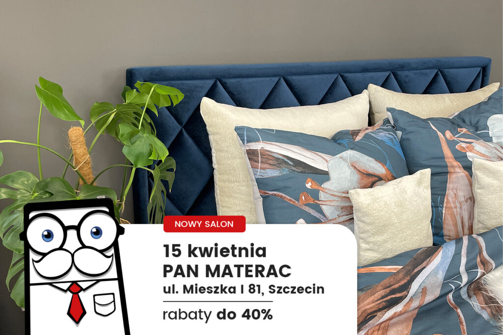 Otwarcie salonu Pan Materac w Szczecinie