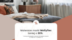 promocja na materace mollyflex w salonach Pan Materac w Szczecinie