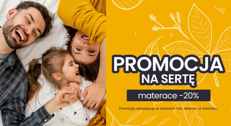 promocja na materace Serta - Gdańsk