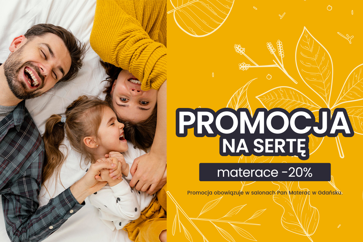 promocja na materace Serta w Gdańsku