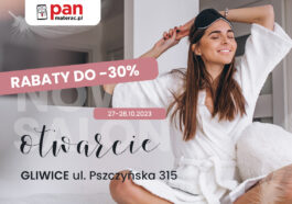 Otwarcie salonu Pan Materac w Gliwicach