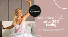 Materace Serta w promocji 20% w całej sieci salonów Pan Materac