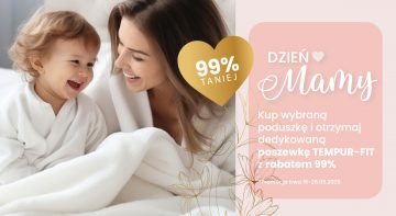 Dzień Mamy z TEMPUR® – podaruj mamie komfortowy sen