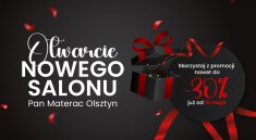 otwarcie salonu Pan Materac w Olsztynie