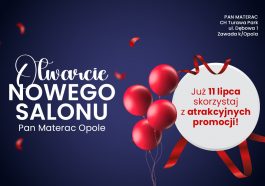 otwarcie salonu Pan Materac w Opolu