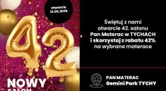 otwarcie salonu Pan Materac w Tychach