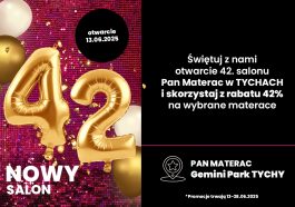 otwarcie salonu Pan Materac w Tychach