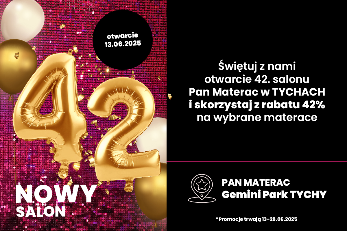 otwarcie salonu Pan Materac w Tychach