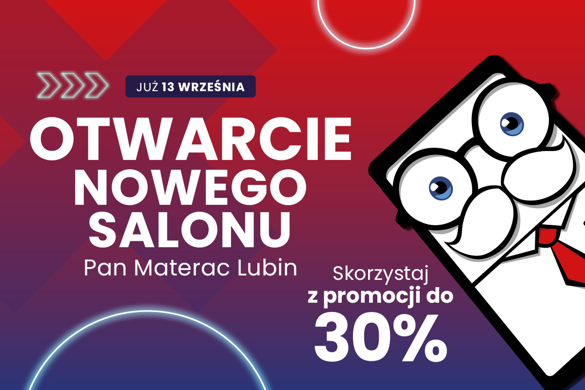 otwarcie salonu Pan Materac w Lubinie