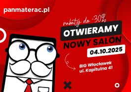 otwarcie salonu Pan Materac we Włocławku