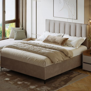 Łóżko LAKI NEW CONCEPT kontynentalne light