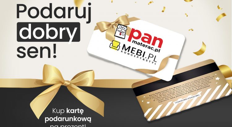 karta podarunkowa pan materac