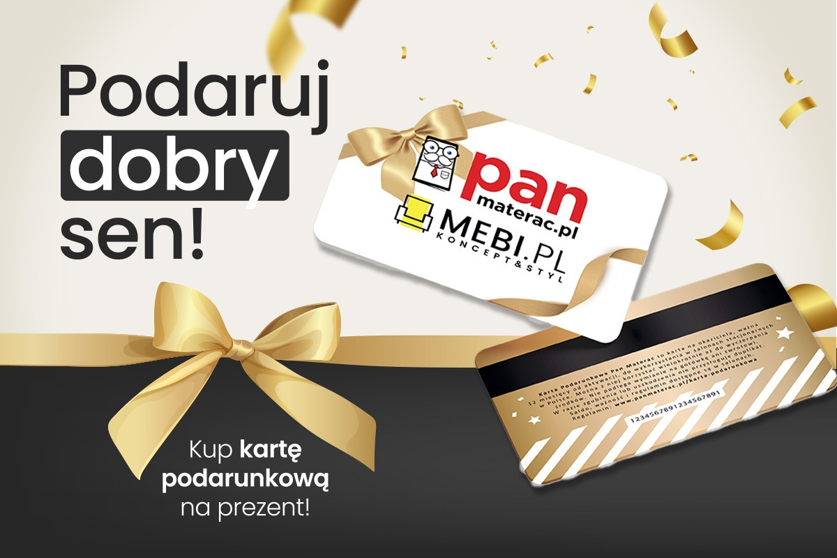 karta podarunkowa Pan Materac
