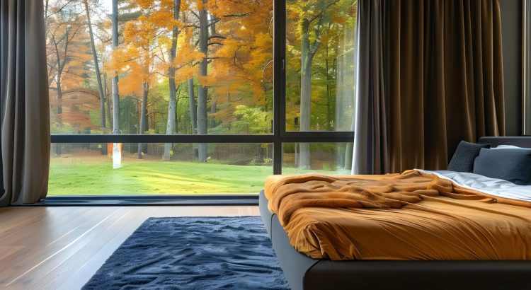 sypialnia z dużym oknem - jak urządzić?