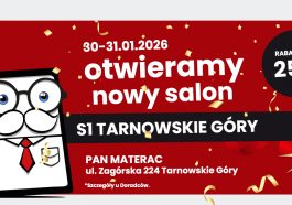 otwarcie salonu Pan Materac w Tarnowskich Górach