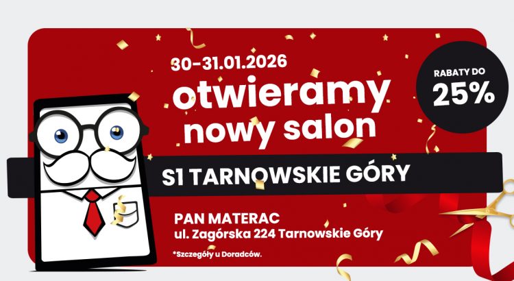 otwarcie salonu Pan Materac w Tarnowskich Górach