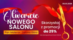 otwarcie salonu pan materac w zielonej górze