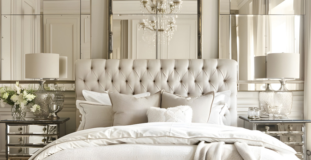 elegancka sypialnia