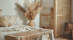 sypialnia slow living - aranżacja sypialni slow living