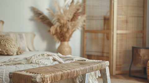 sypialnia slow living - aranżacja sypialni slow living