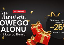 otwarcie salonu Pan Materac w Rumi