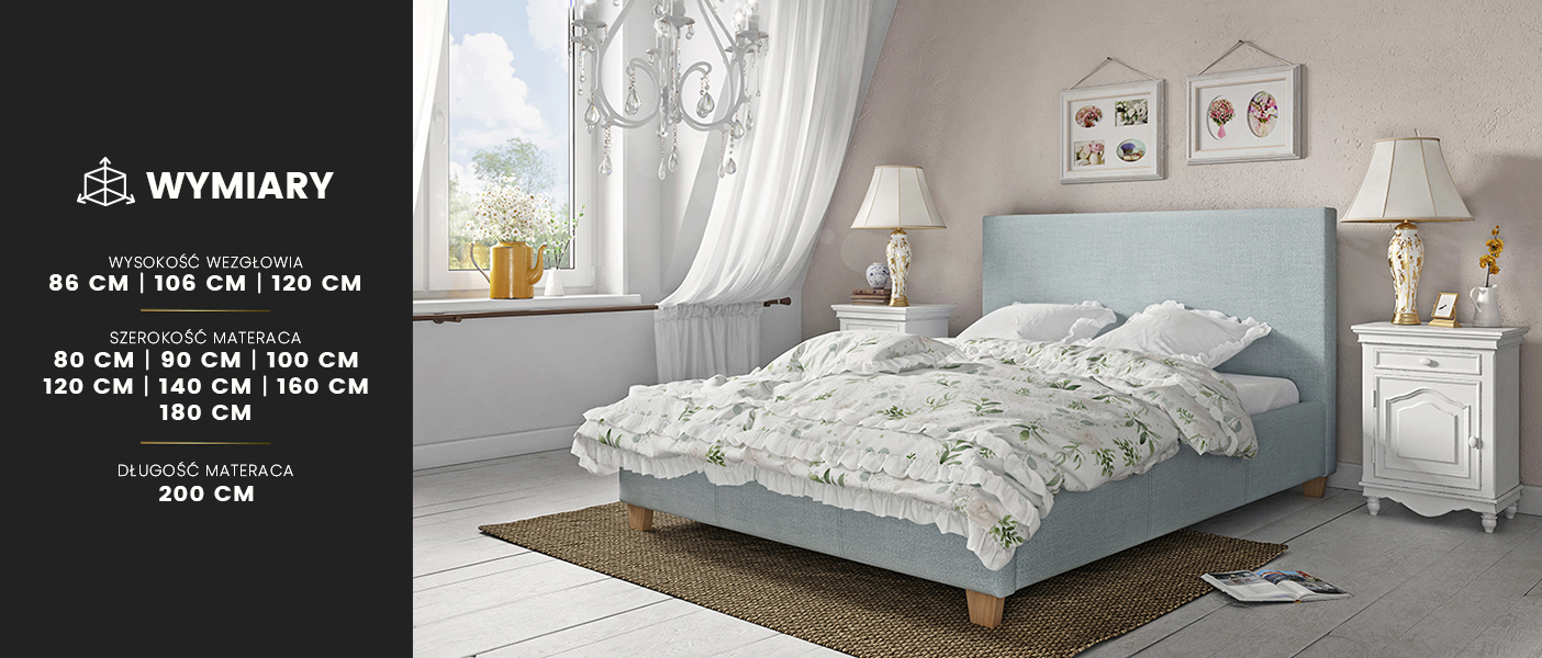 Łóżko Basic Comforteo