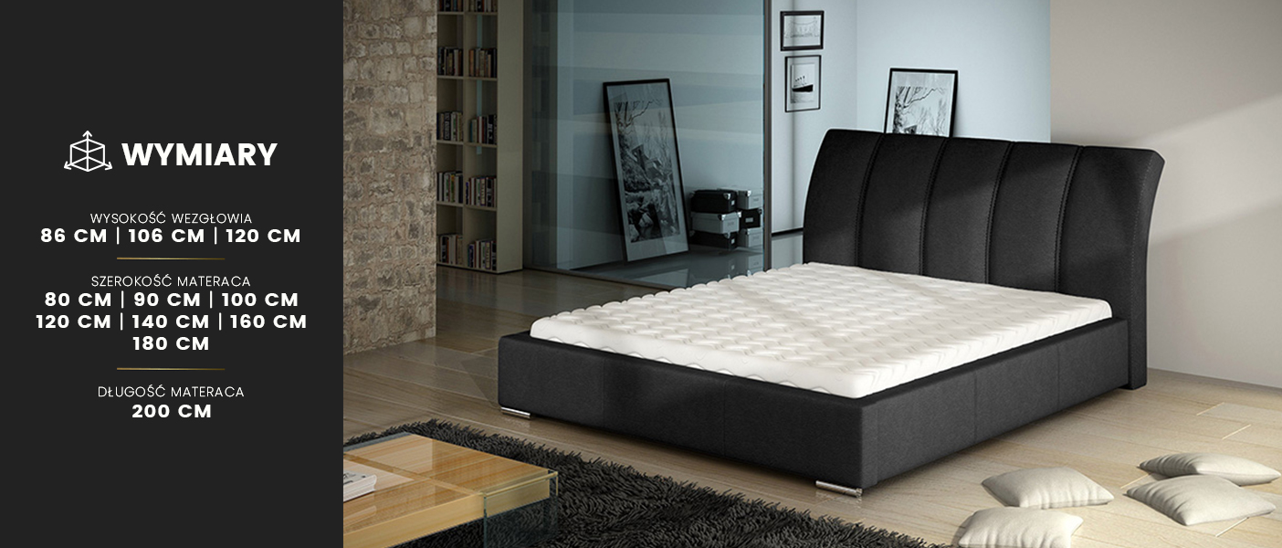 Łóżko Cliff Comforteo