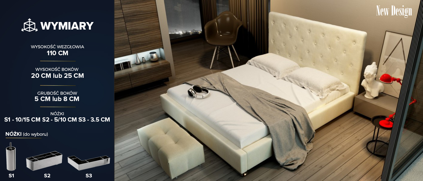 Łóżko Avanti New Design