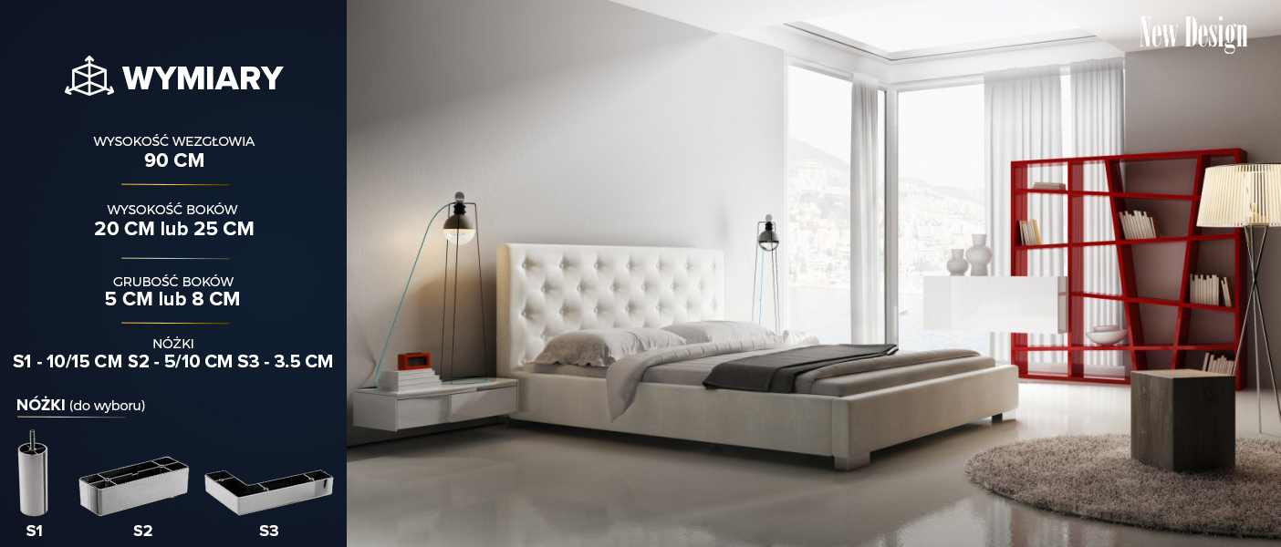 Łóżko Loft