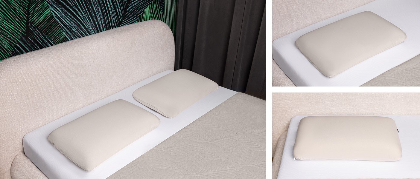 poszewka na poduszkę piankową CLASSIC kolor beżowy