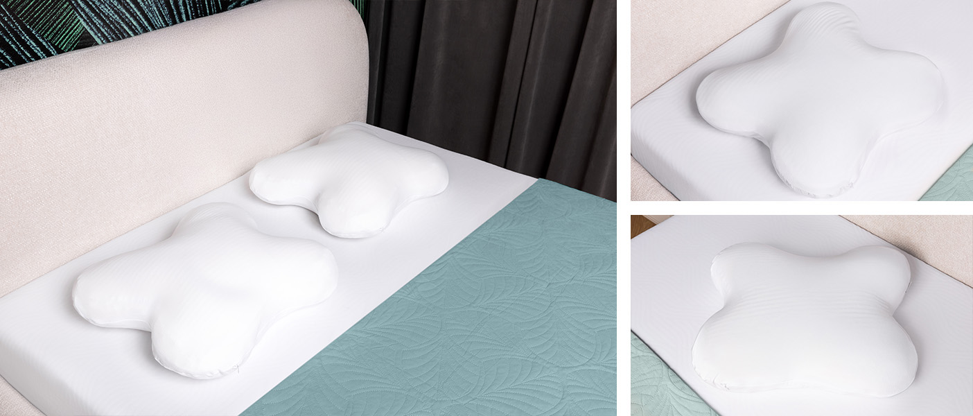 poszewka na poduszkę piankową HUG ME kolor biały