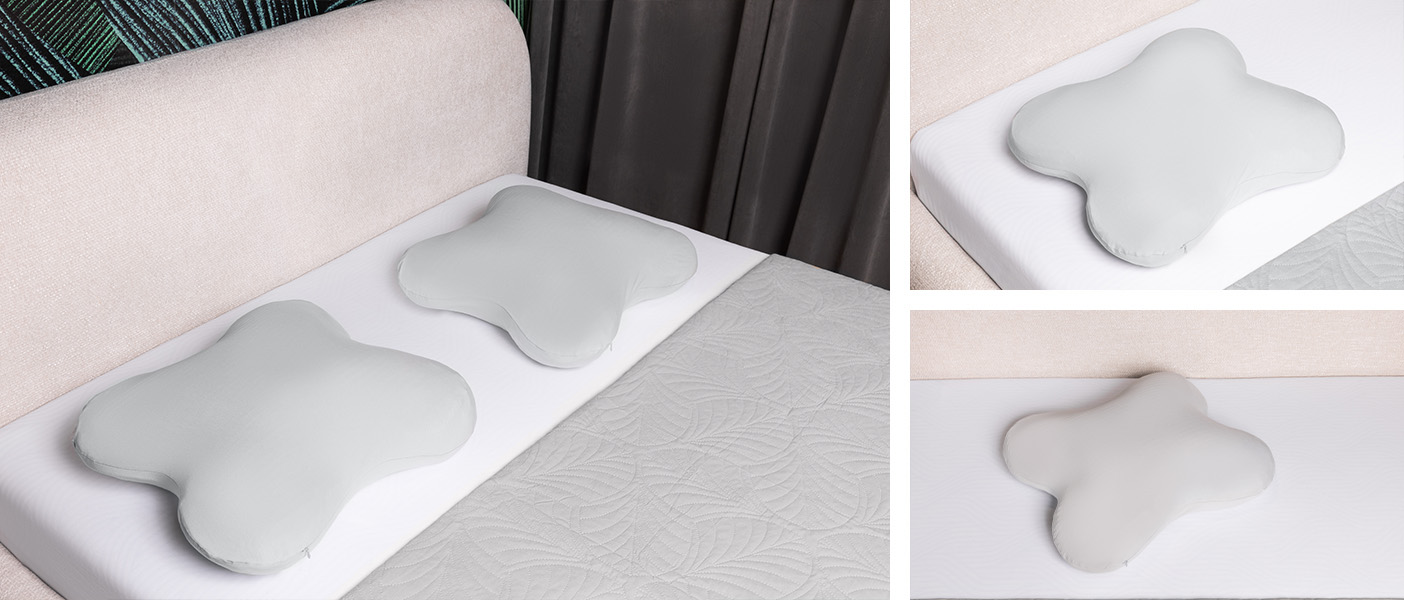 poszewka na poduszkę piankową HUG ME kolor biały